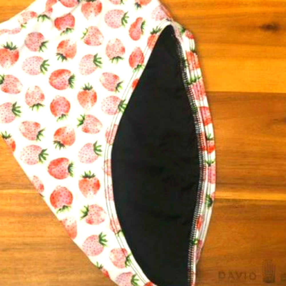 XL Strawberry Print Swimsuit Bottom